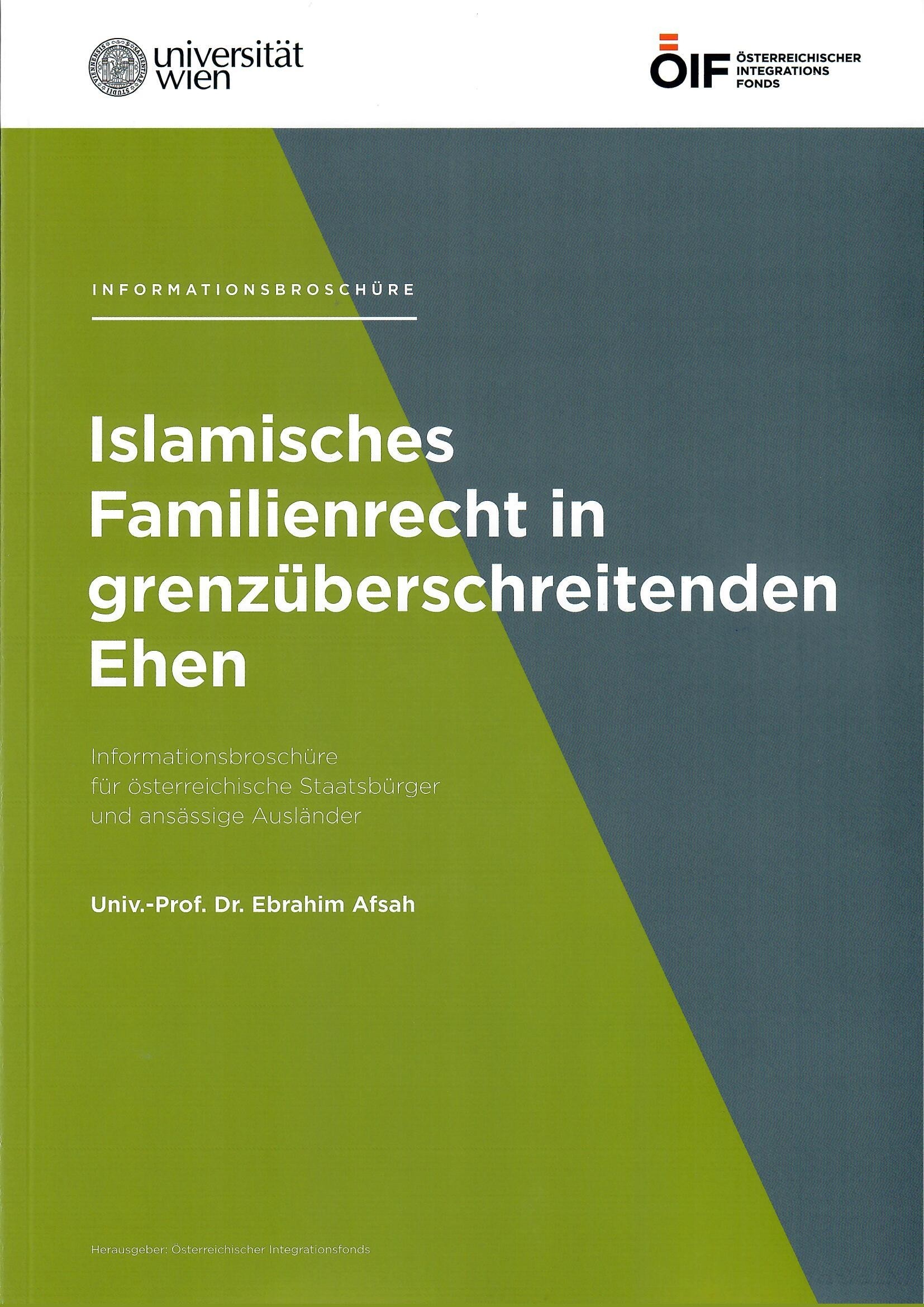 Islamisches Familienrecht in grenzüberschreitenden Ehen