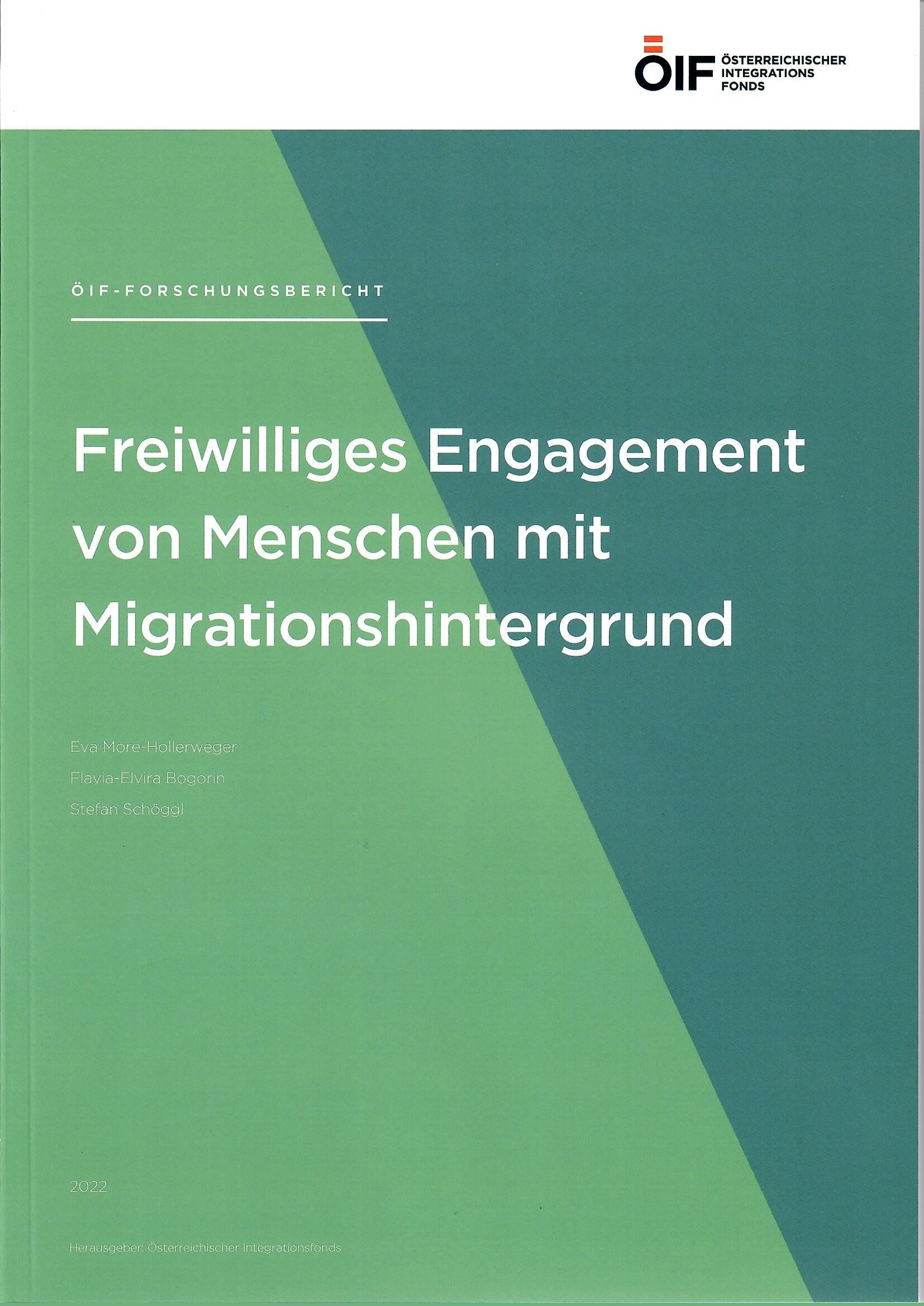 Forschungsbericht  Freiwilliges Engagement von Menschen mit Migrationshintergrund
