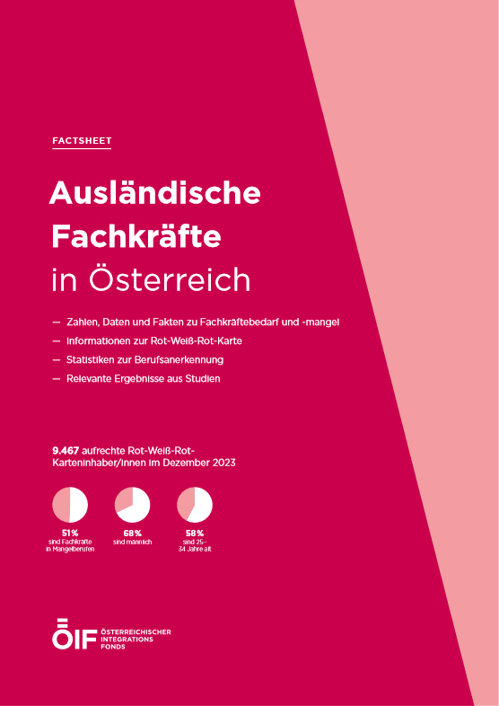 Factsheet Ausländische Fachkräfte in Österreich