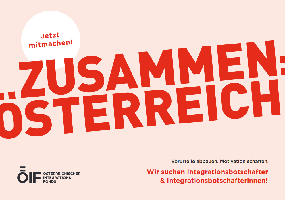 Flyer Z:Ö Integrationsbotschafter/innen