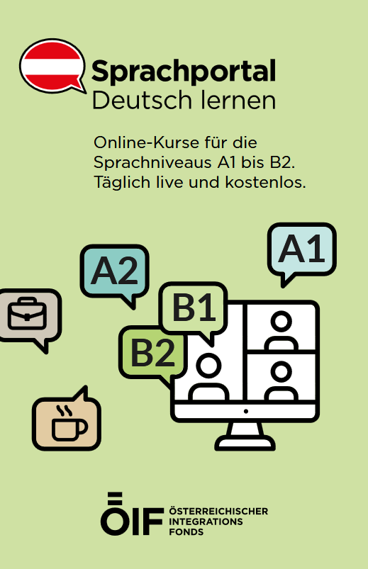Kärtchen Sprachportal Online-Kurse