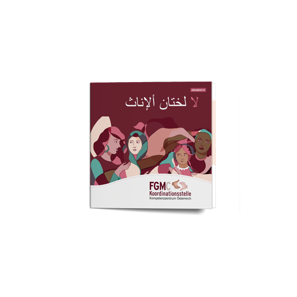 Folder Nein zu weiblicher Beschneidung (Arabisch)
