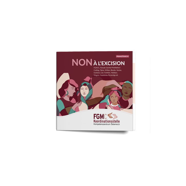 Folder Nein zu weiblicher Beschneidung (Französisch)