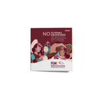 Folder Nein zu weiblicher Beschneidung (Englisch)